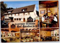 63863 W8751 Eschau , Unterfr - Gasthaus Pension Hundsrück Auto