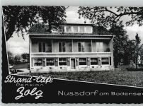 88662 W7770 Nußdorf , Bodensee - Strand-Cafe Pension Zolg