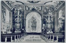 77833 W7583 Ottersweier - Inneres der Wallfahrtskirche Marialinden