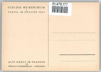 97990 W6992 Weikersheim - Portal im grossen Saal