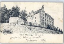 29633 W3042 Munster , Örtze 1903 Lithographie Hotel Altenberg