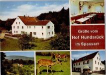 63863 W8751 Eschau , Unterfr - Gasthaus Pension Hundsrück