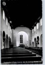 67227 W6710 Frankenthal (Pfalz) - St.Ludwigs Kirche Innenansicht