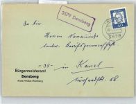 34632 W3579 Densberg , Hess - Landpoststempel