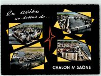 71100 Chalon-sur-Saone - Fliegeraufnahme