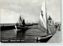 47042 Cesenatico - Hafen Segelboote