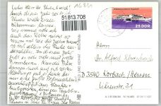 16818 O1950 Zechlinerhütte - Cafe Hüttensee Fahrgastschiff