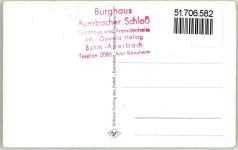 64625 W6140 Auerbach - Fliegeraufnahme Schloss