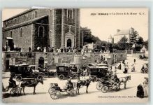 35800 Dinard - Kirche Auto Kutschen
