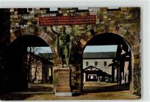 61273 W6393 Saalburg , Taunus, Bahnhof - Kastell
