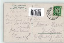 61273 W6393 Saalburg , Taunus, Bahnhof - Kastell