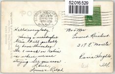 Detroit 1938 - St. Joseph Benton Harbor Ort lt. Stempel