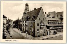06449 O4320 Aschersleben , Sachs-Anh - Rathaus