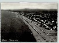 47838 Riccione - Strand Fliegeraufnahme