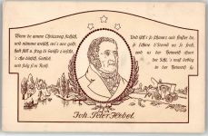 Hebel Joh. P. Künstlerkarte