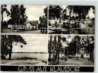 15838 O1637 Klausdorf b Zossen b Berlin - Strandbad See Gasthaus