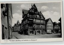 35274 W3575 Kirchhain - Gänseburg mit Stadtkirche