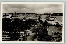 Hamilton - Blick vom Bermudiana Hotel Dampfer Hafen