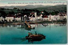 4082 Aschach an der Donau 1913 - Neue Brücke