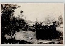 Sao Paulo 1927 - Hafen Ort handschriftlich