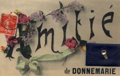 77520 Donnemarie-Dontilly - Donnemarie-Dontilly (Frankreich) Leporello I-II