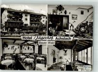 94250 W8371 Achslach Gebrauchsspuren Hotel Jägerhof