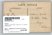 52000 Chaumont - Chaumont (Frankreich) Leporello I-II (Ecken abgestossen)