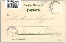 01847 O8351 Bastei 1898 Lithographie Säschsiche Schweiz
