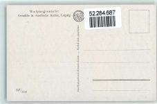 O7000 Leipzig Walpurgisnacht Mann Steinbock Eber sign. Prof. Georgi Teufel Künstlerkarte