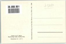 53424 W5480 Rolandseck Lieder AK Rolandsbogen Kerzenschein Mann und Frau Mondschein