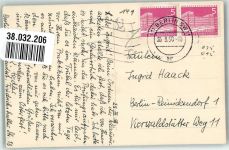 10115 O1020 Friedrichshain Privatfoto AK Parkanlage Ort lt. Stempel