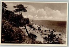 17509 O2205 Lubmin Foto AK Schwimmbad Strand