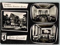 10115 W1000 Grunewald 1962 Foto AK Pension Gästehaus des Arbeiter Samariter Bund