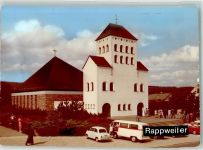 66709 W6649 Rappweiler FOTO KEINE AK Kirche Auto Foto Original aus Archiv eines Ansichtskartenverlages Ort handschriftlich