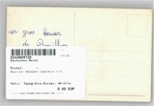 Bouillon - Bouillon (Belgien) Leporello I-II