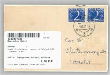 3761 Soest - Soest (Niederlande) Leporello Fahrrad I-II (Klebereste RS)