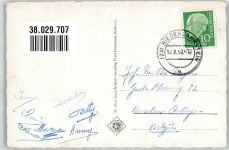 56112 W5427 Niederlahnstein 1958 Foto AK Gruß aus