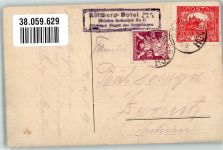Klinovec Keilberg 1926 Gebrauchsspuren Hotel Keilberg