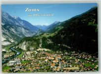 6511 Zams Foto AK Fliegeraufnahme Priority