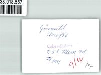 79733 W7883 Görwihl FOTO KEINE AK Apotheke Ort handschriftlich Foto Original aus Archiv eines Ansichtskartenverlages