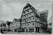 73312 W7340 Geislingen an der Steige 1911 Gebrauchsspuren Der alte Zoll