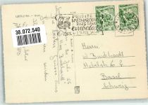 Ljubljana Laibach 1955 Foto AK Burg