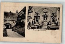 97653 W8743 Bischofsheim a d Rhön Foto AK Kirche Kloster Kreuzberg