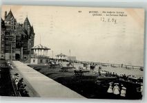 Quebec 1909 Foto AK The Dufferin Terrace