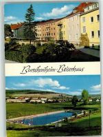 34593 W3589 Rengshausen , Hess - Burschenheim Beiserhaus Schwimmbad
