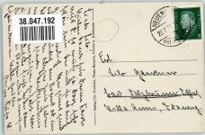 18565 O2346 Kloster , Hiddensee 1930 Foto AK Meeresbrandung
