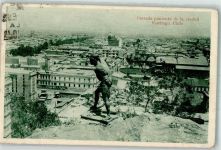 Santiago 1926 Gebrauchsspuren Denkmal Costada poniente de la ciudad