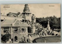 10115 W1000 Halensee 1907 Gebrauchsspuren Gasthaus Terrassen