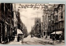 Oxford 1905 Foto AK Cornmarket Street