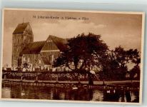 25938 W2270 Nieblum Foto AK Kirche St. Johannis